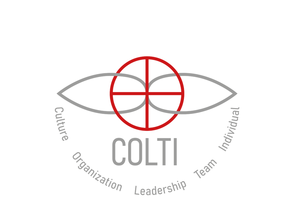 Colti logo med slogan